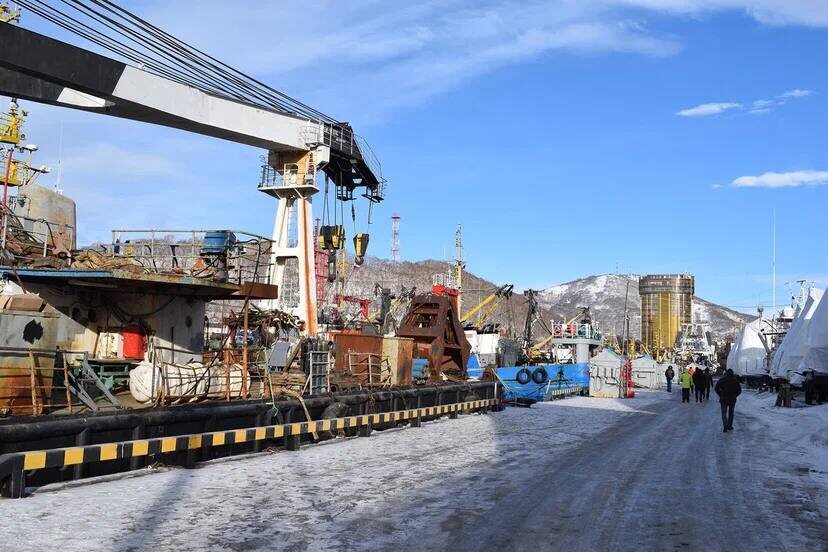 Фото: Петропавловск-Камчатский, рыбный порт / Корпорация развития Дальнего Востока