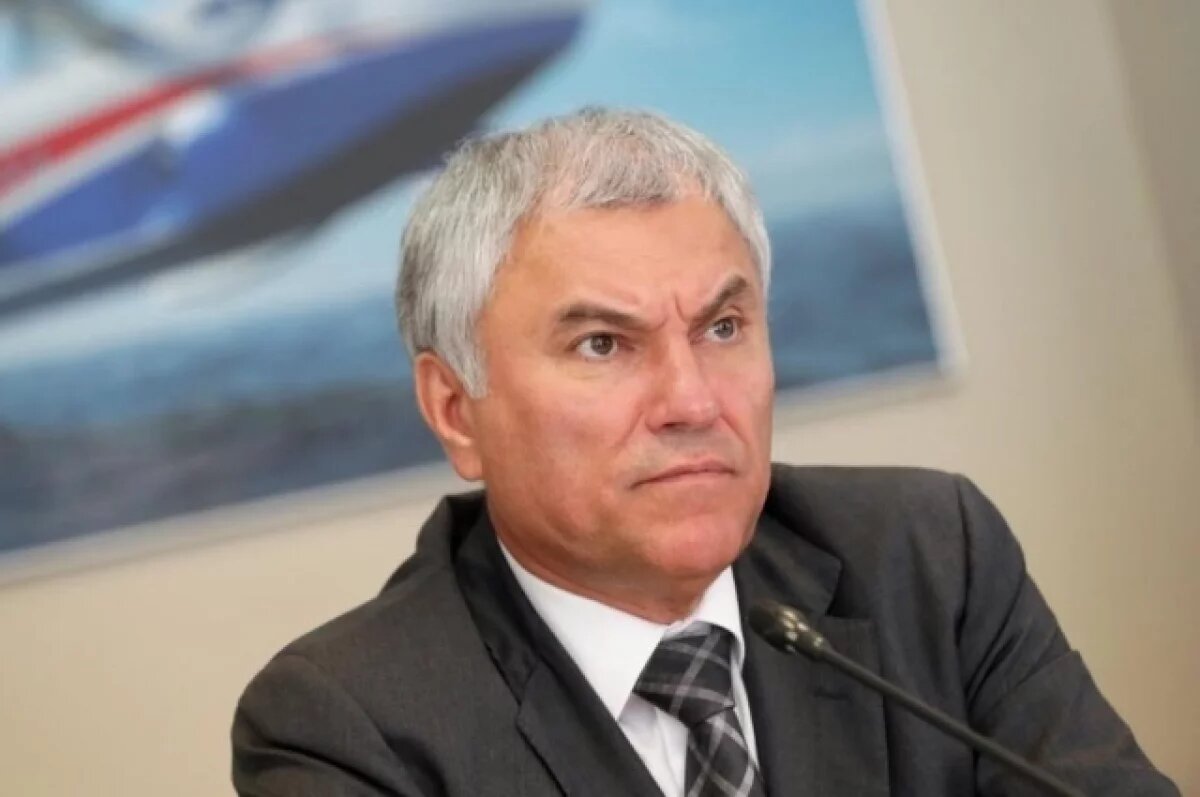    Володин назвал фикцией идею о баллах по русскому для детей мигрантов