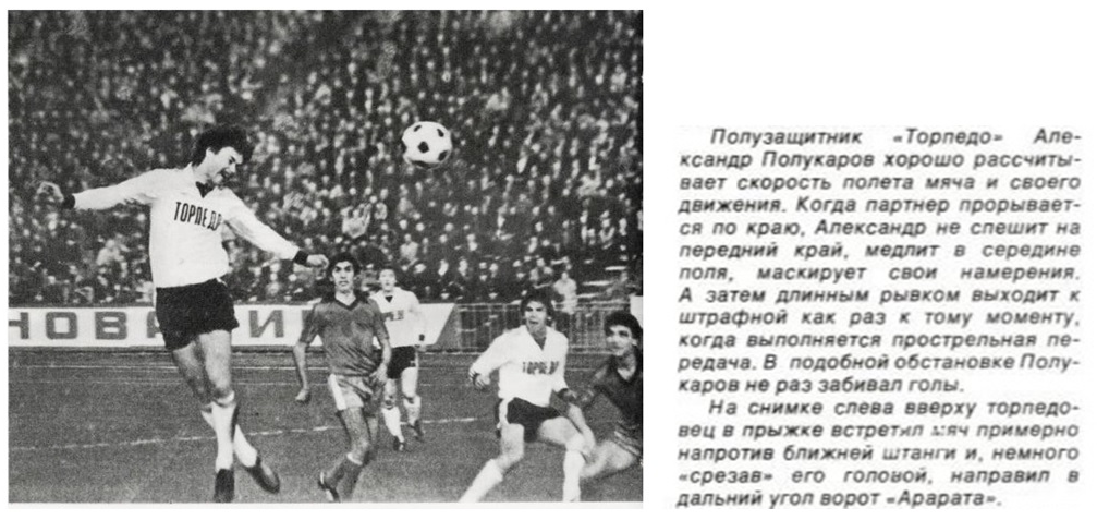 "Спортивные игры. 1984. № 8. С. 21 и врезка. Коллаж автора ИстАрх.