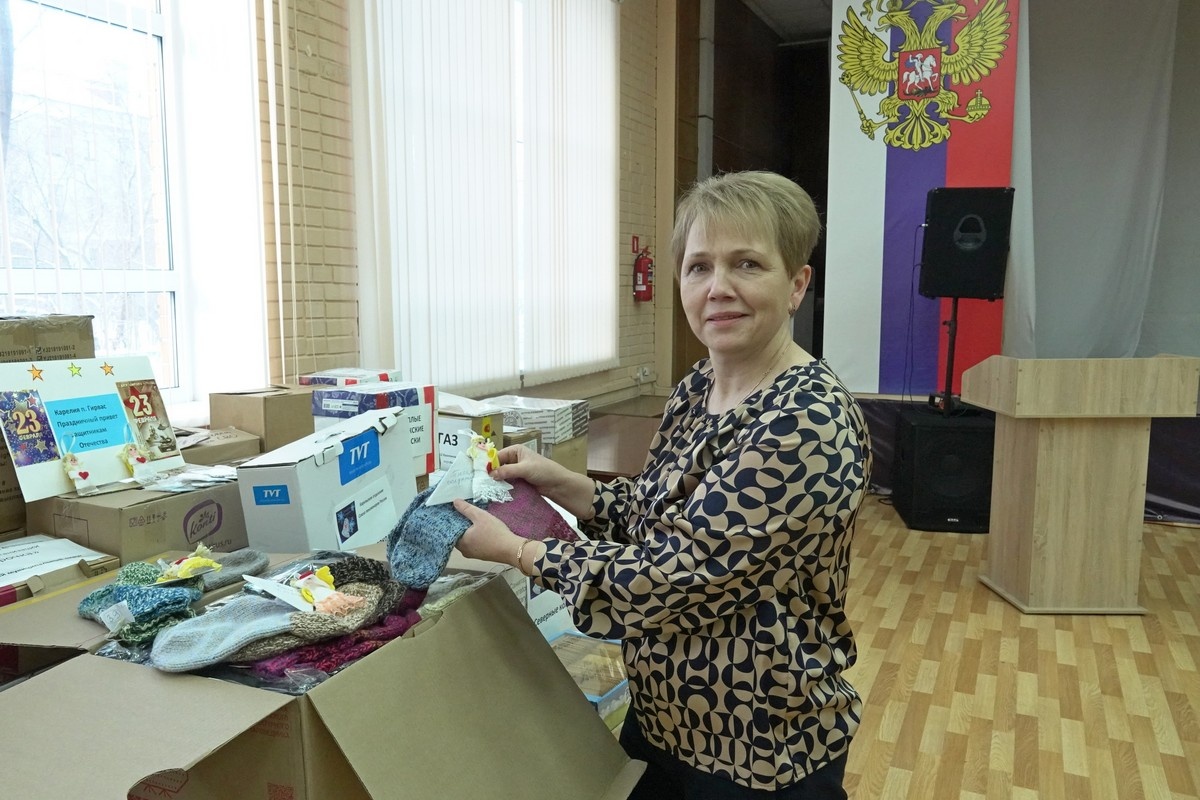    Председатель регионального отделения «Союза женщин России в Республики Карелия» - член попечительского совета фонда социальной поддержки и регионального развития «Тепло Карелии» Елена Малышева. Фото: "Республика"/Максим Смирнов