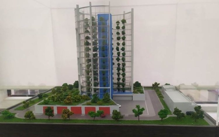    Многоэтажную кормовую теплицу изобрели в ГУЗ