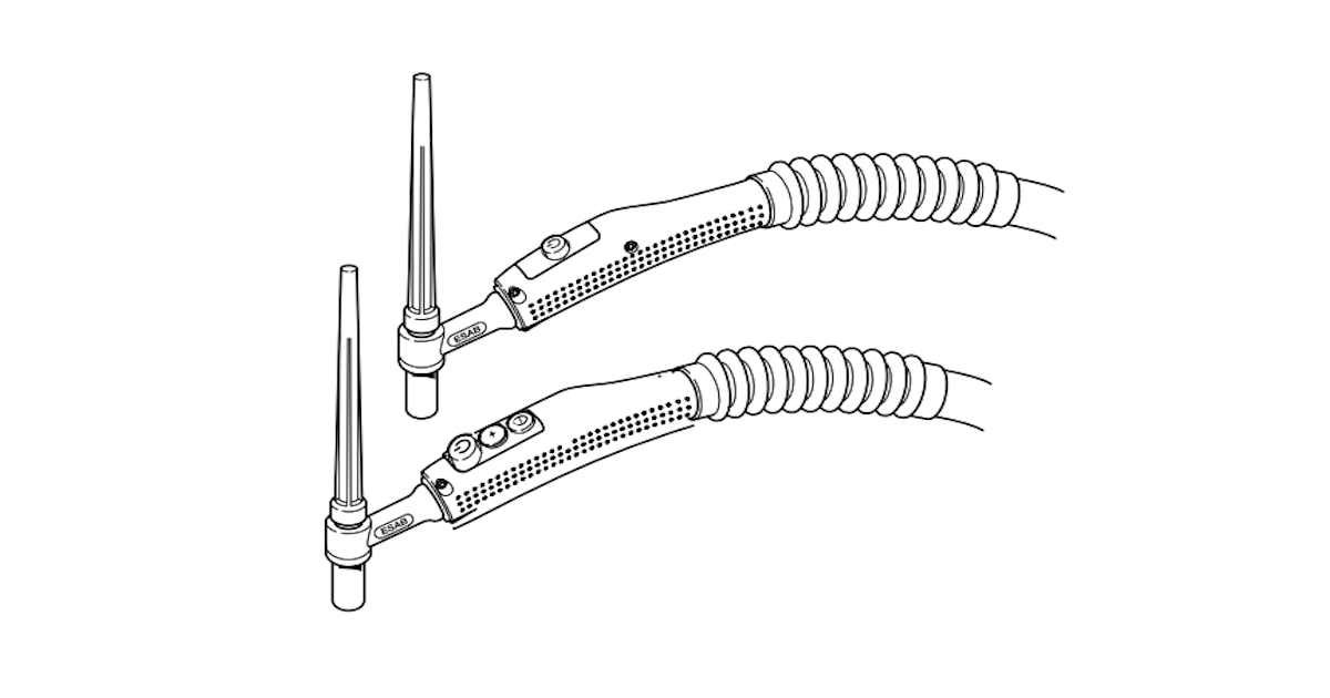 Сварочные горелки TXH 200-250-400