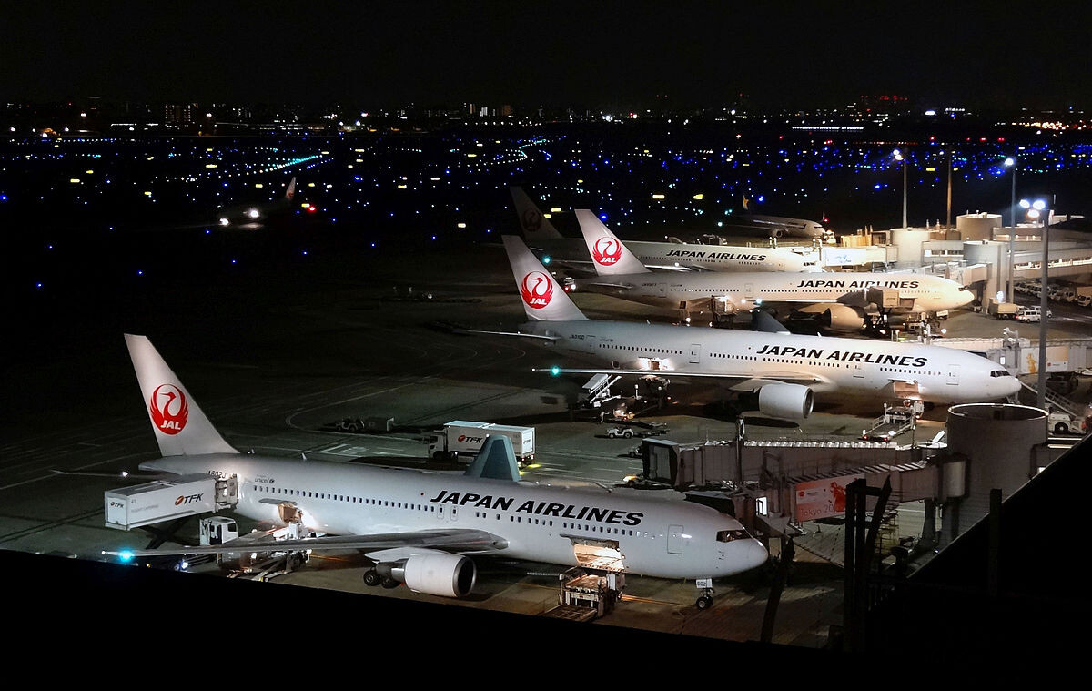 Самолёты авиакомпании Japan Airlines - фото из открытых источников.

