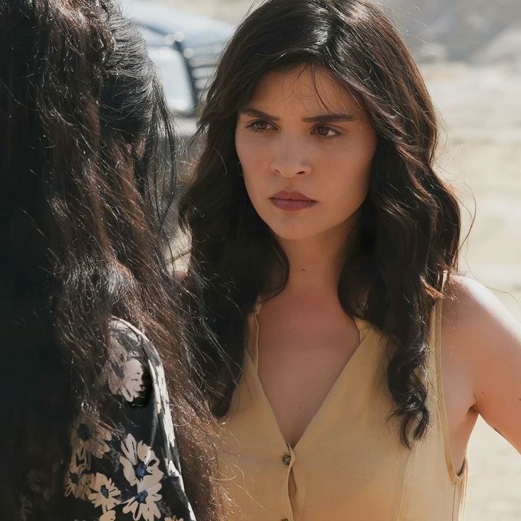 Нур в первых эпизодах проекта, ещё в браке с Хельми