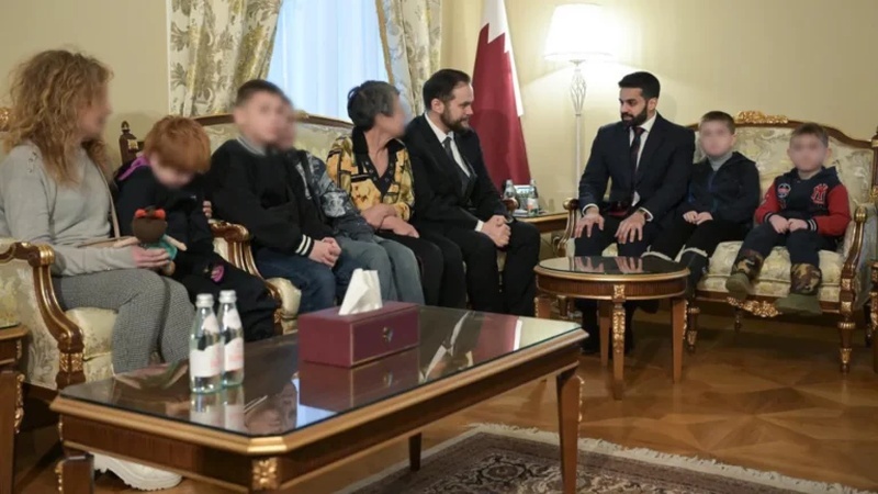    Россия передала на Украину к родственникам восьмерых детей