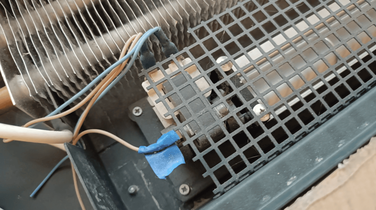 Электрическая часть без кожуха