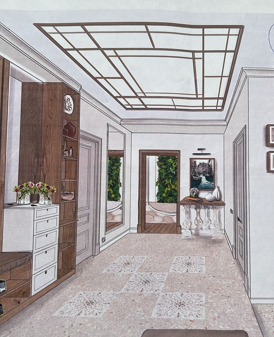 Эскиз от дизайнера