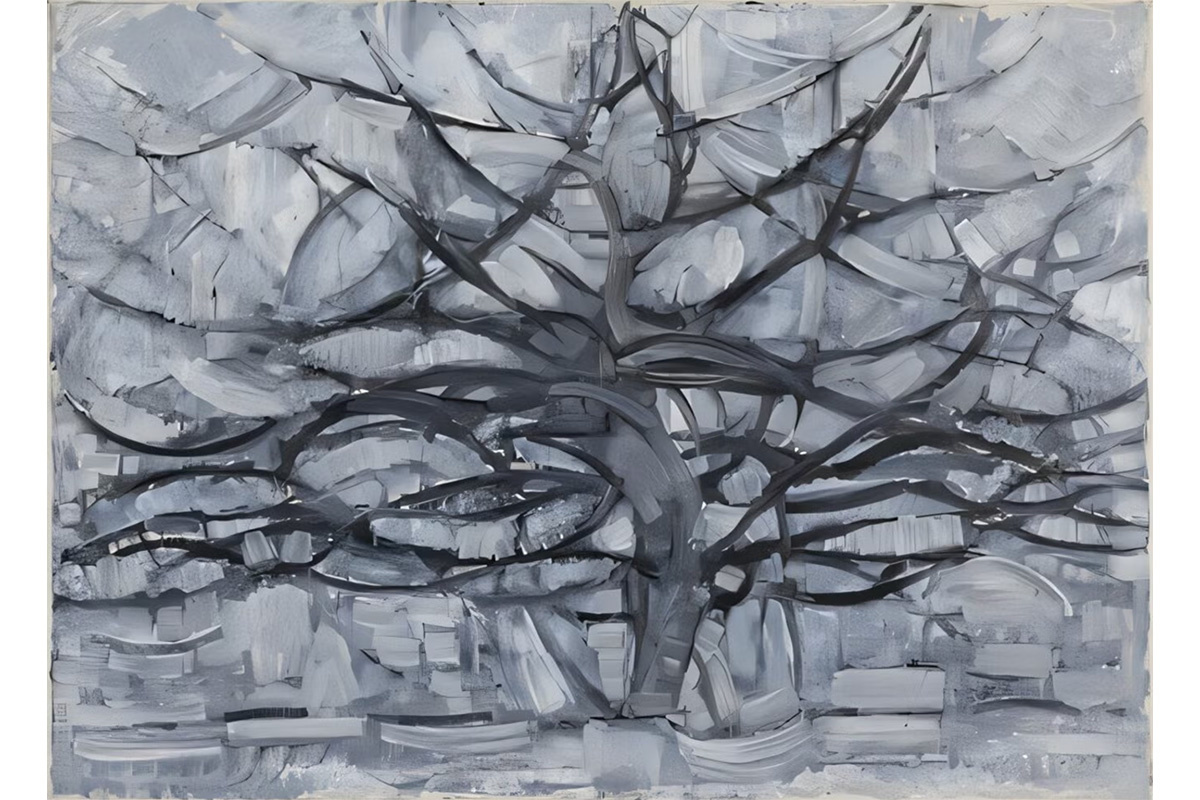 Gemeentemuseum Den Haag📷Пит Мондриан. Серое дерево. 1911