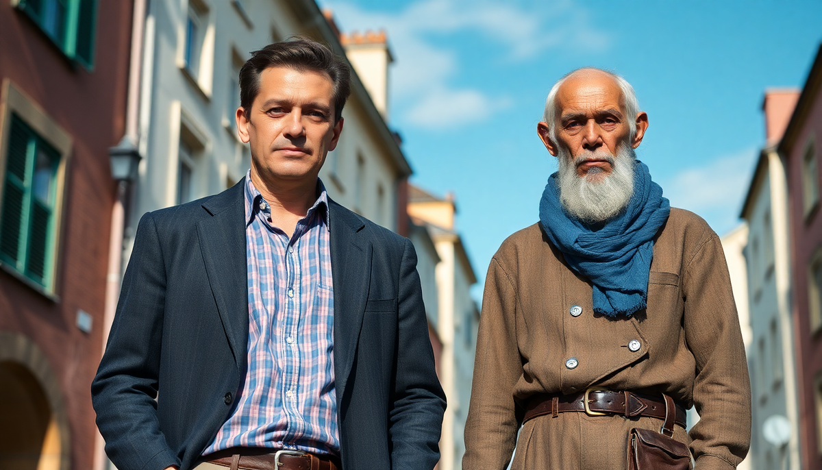 Кто из них богатый, а кто бедный?