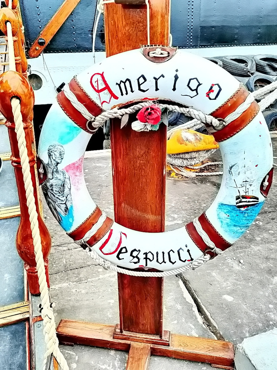 "Америго Веспуччи" в Акабе, Иордания