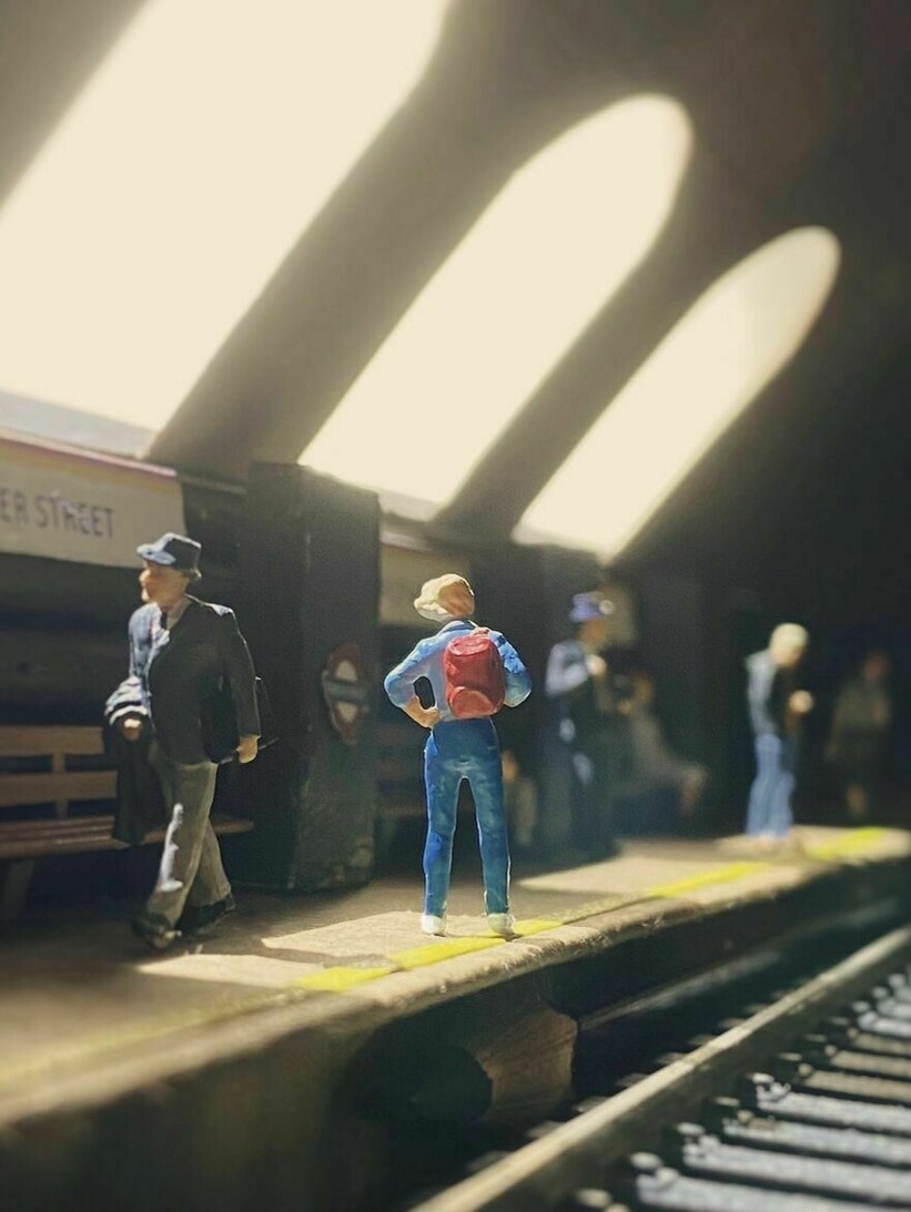 Станция метро Бейкер-стрит в Лондоне