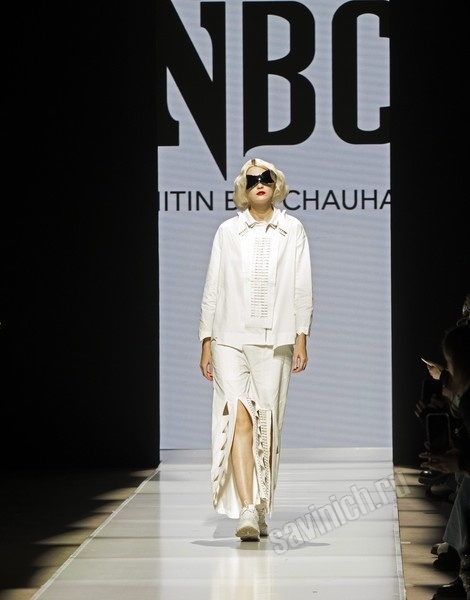 NITIN BAL CHAHUAN (Индия). Третья Московская неделя моды. Фото Галины Савинич