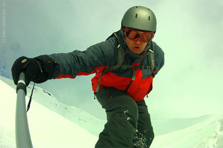 Селфи-палка для экшн-камер своими руками