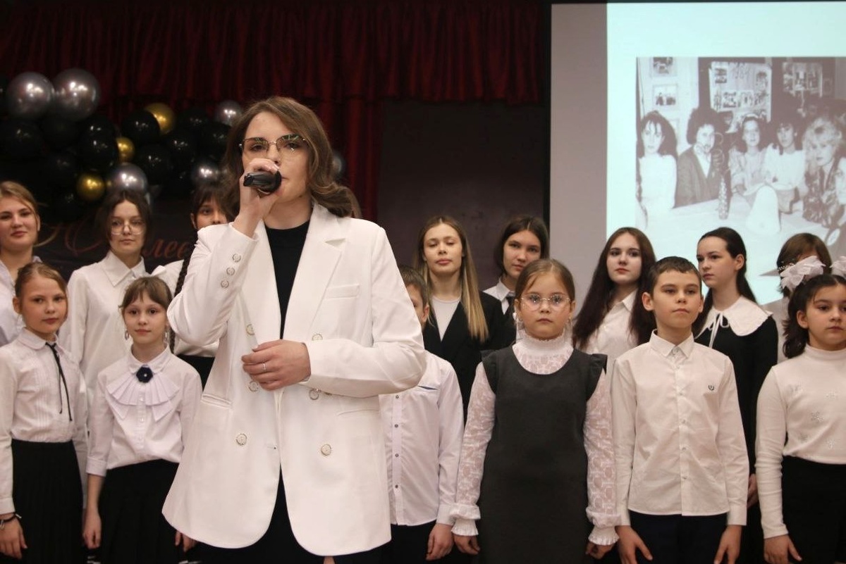 Мероприятия в школе в школе №4 Железногорска Курской области. Фото предоставлены Анной Скобцовой