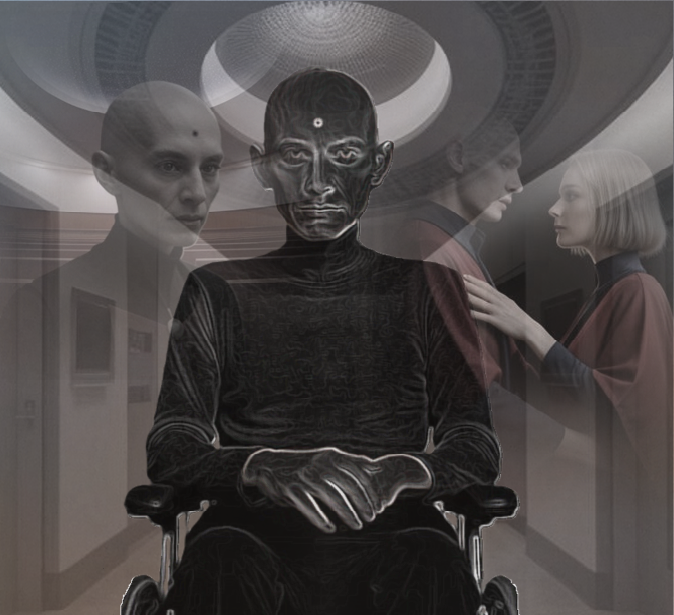 Мой коллаж на основе нескольких картинок от Krea. 