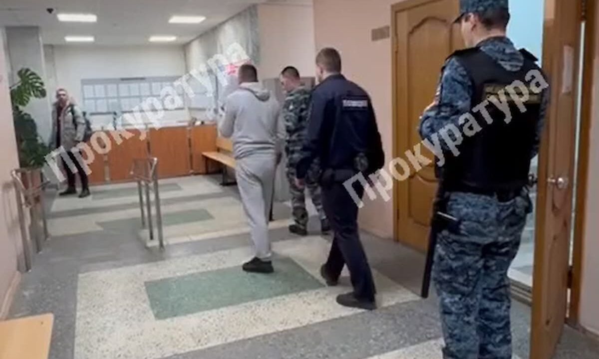    Скриншот видео t.me/prokuraturatula