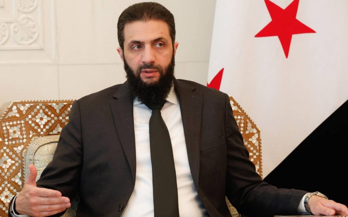 Сирийский лидер Ахмед аш-Шараа