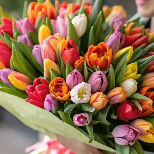   Микс тюльпанов от AzaliaNow. Сезон в феврале Мария Казённова