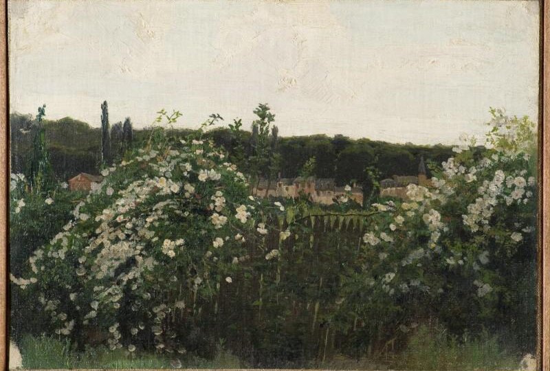 Весна в сельце Абрамцево.