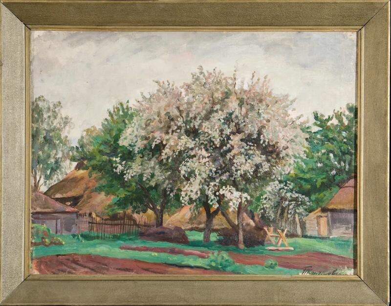 Кончаловский П.П. Цветущая яблоня. 1937. Музей-заповедник "Абрамцево"
