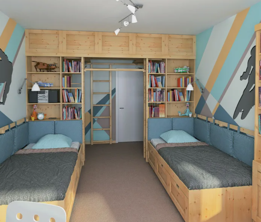 Обустройство детских комнат от Komfortstile