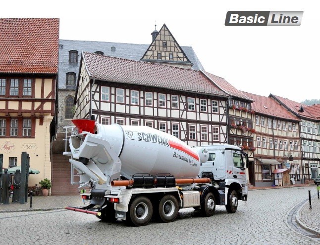 Базовая серия - это экономичный сегмент продукции в мире автобетоносмесителей.