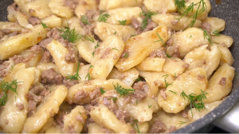 Галушки по-флотски: хоть на обед, хоть на ужин. Делюсь рецептом