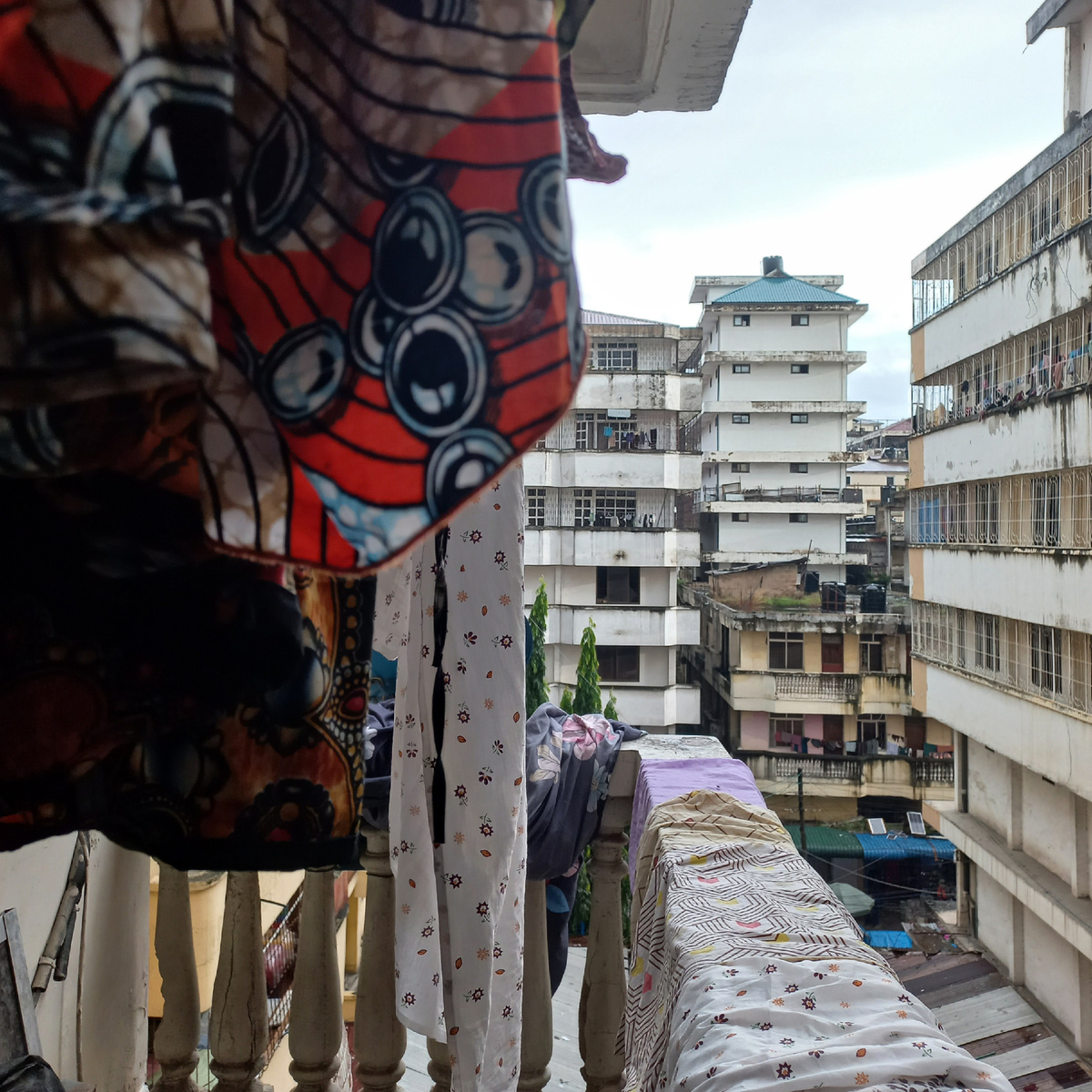 Вид с балкона