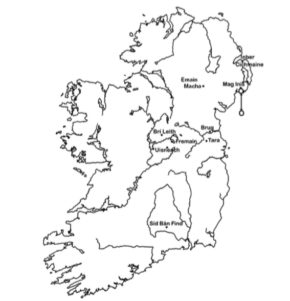 Фремаинн - между Бри-Лей и Тарой.