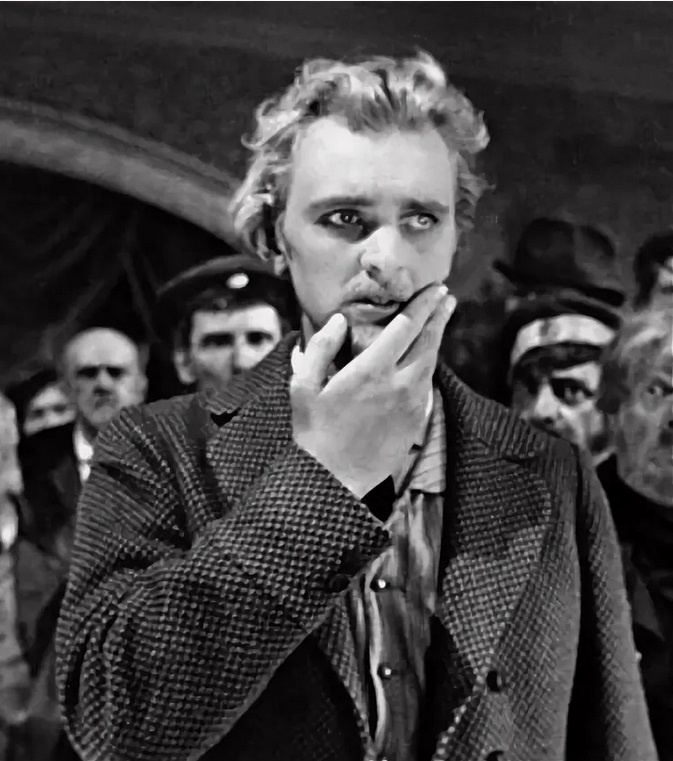 Кадр из советского фильма "Идиот", 1958