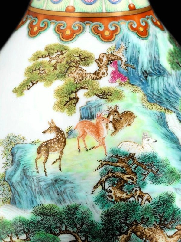 Императорская ваза эпохи Цяньлуна, XVIII век