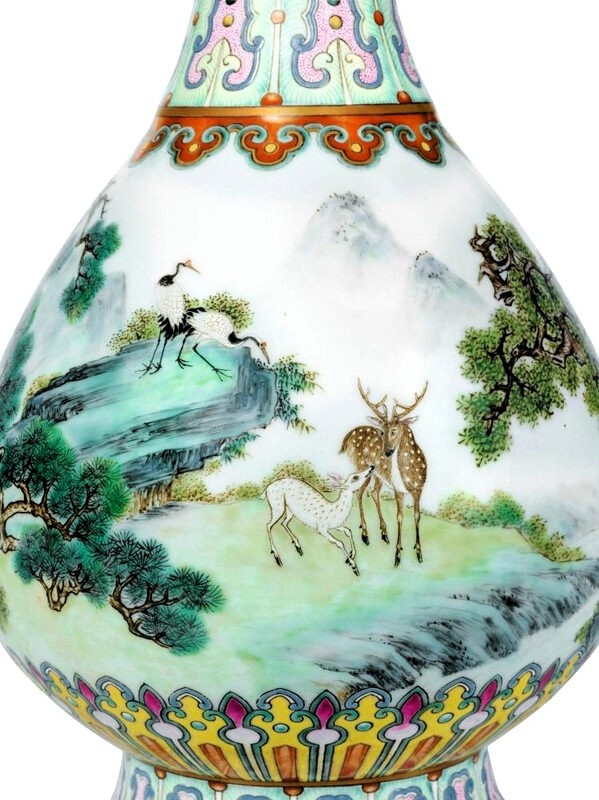 Императорская ваза эпохи Цяньлуна, XVIII век