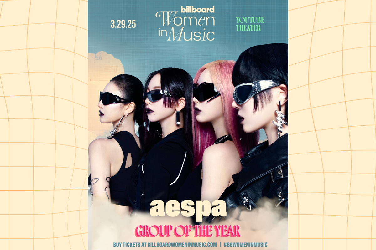     aespa стала группой года по версии Billboard Women in Music 2025
