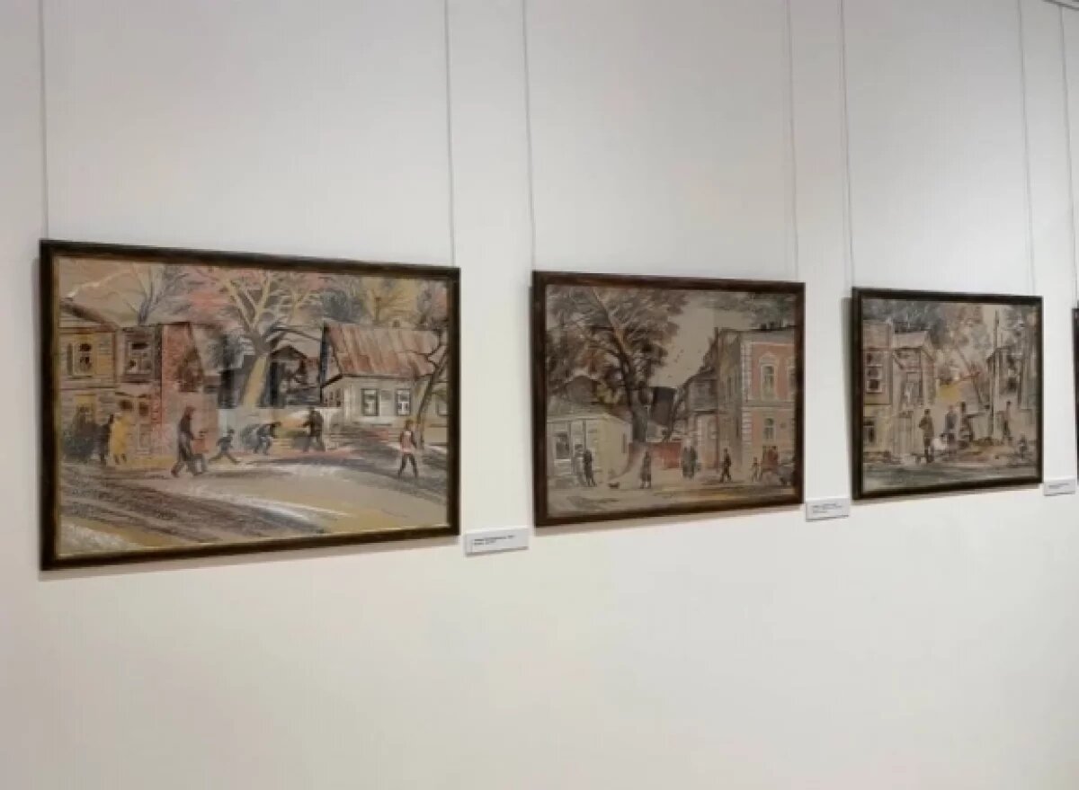    Выставка Павла Рыбакова «Хроники старого города» открылась в НГХМ