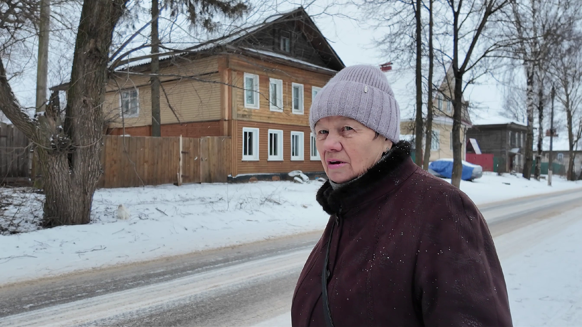 Местная жительница