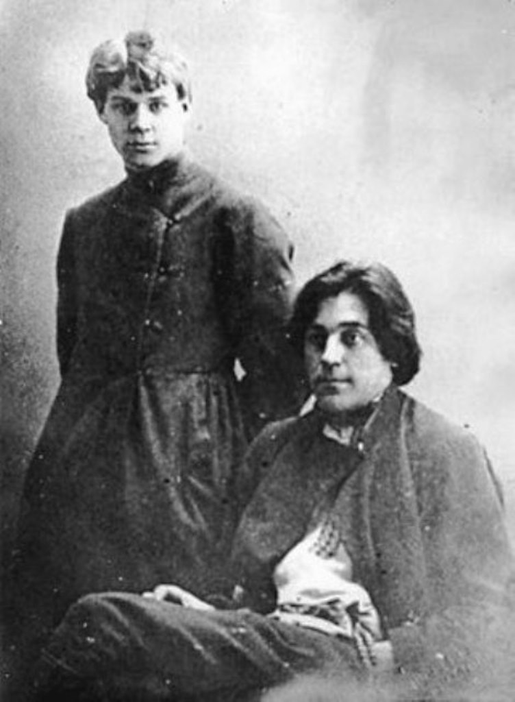 Сергей Есенин и Сергей Клычков