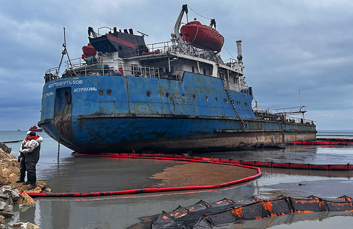    Танкер «Волгонефть-239».Максим Григорьев/ТАСС