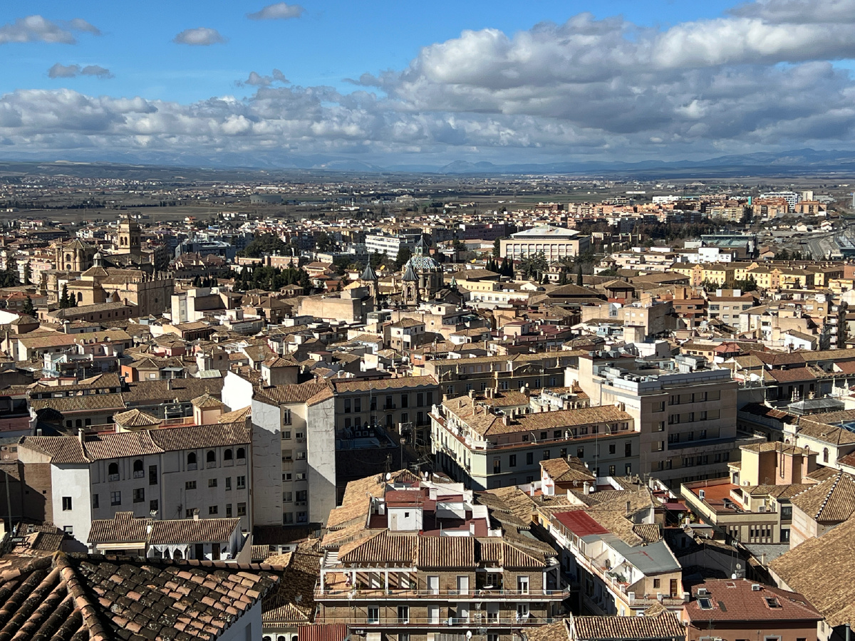 Гранада, вид со смотровой площадки. Фото автора 