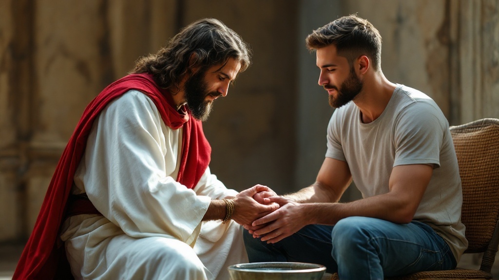    Онлайн Церковь Сочешков Ковылкин Иисус показал нам, что любовь — это больше, чем слова. Его поступки говорили сами за себя: Он мыл ноги ученикам, кормил голодных, прощал грешников. "Я есмь путь и ис