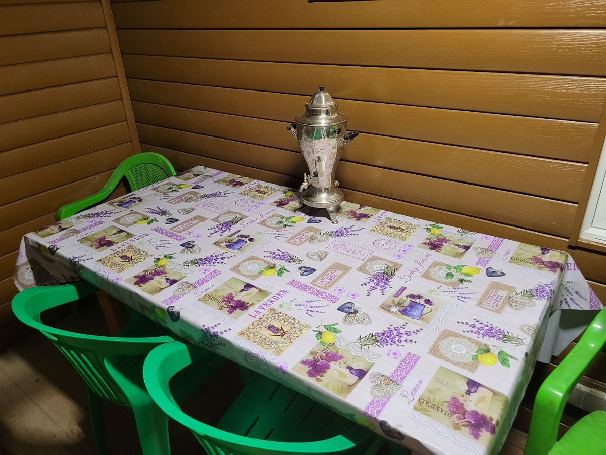 Веранда в бане