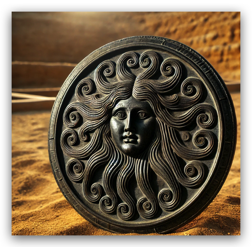 Древняя медаль