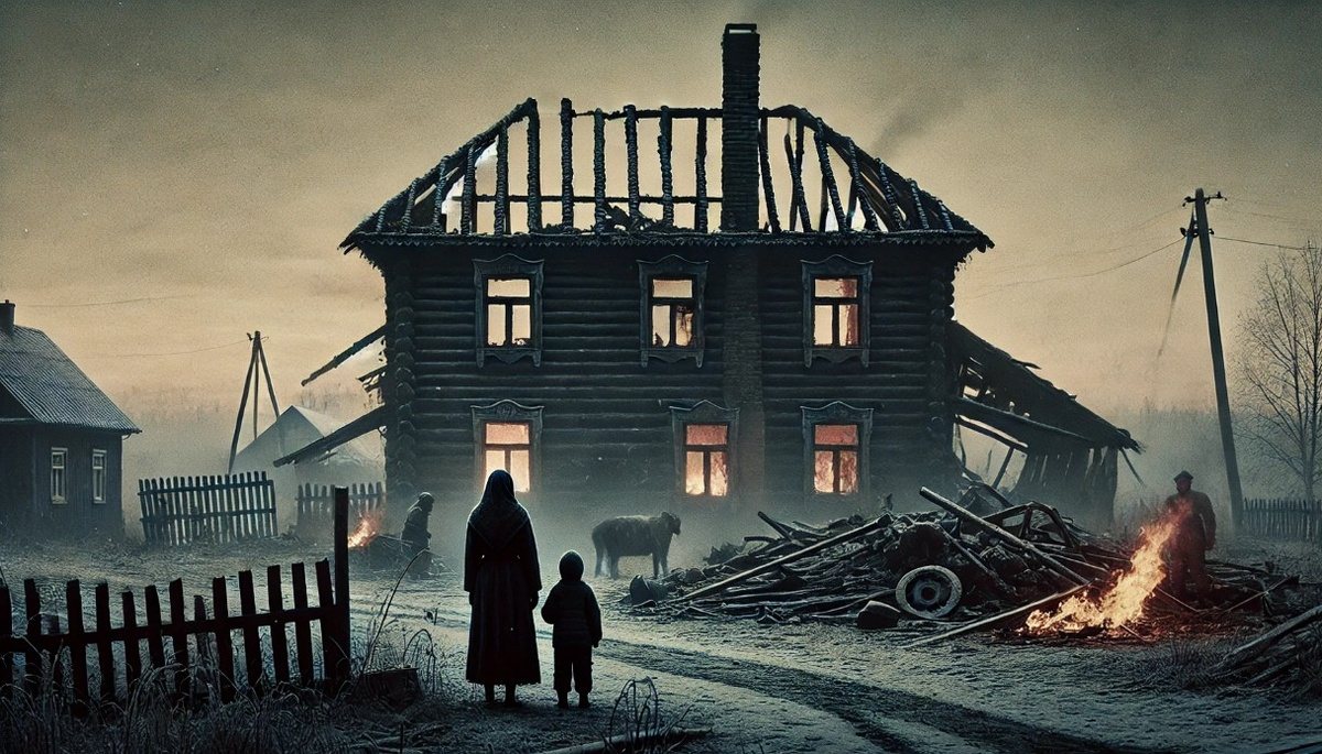 Остался только пепел...