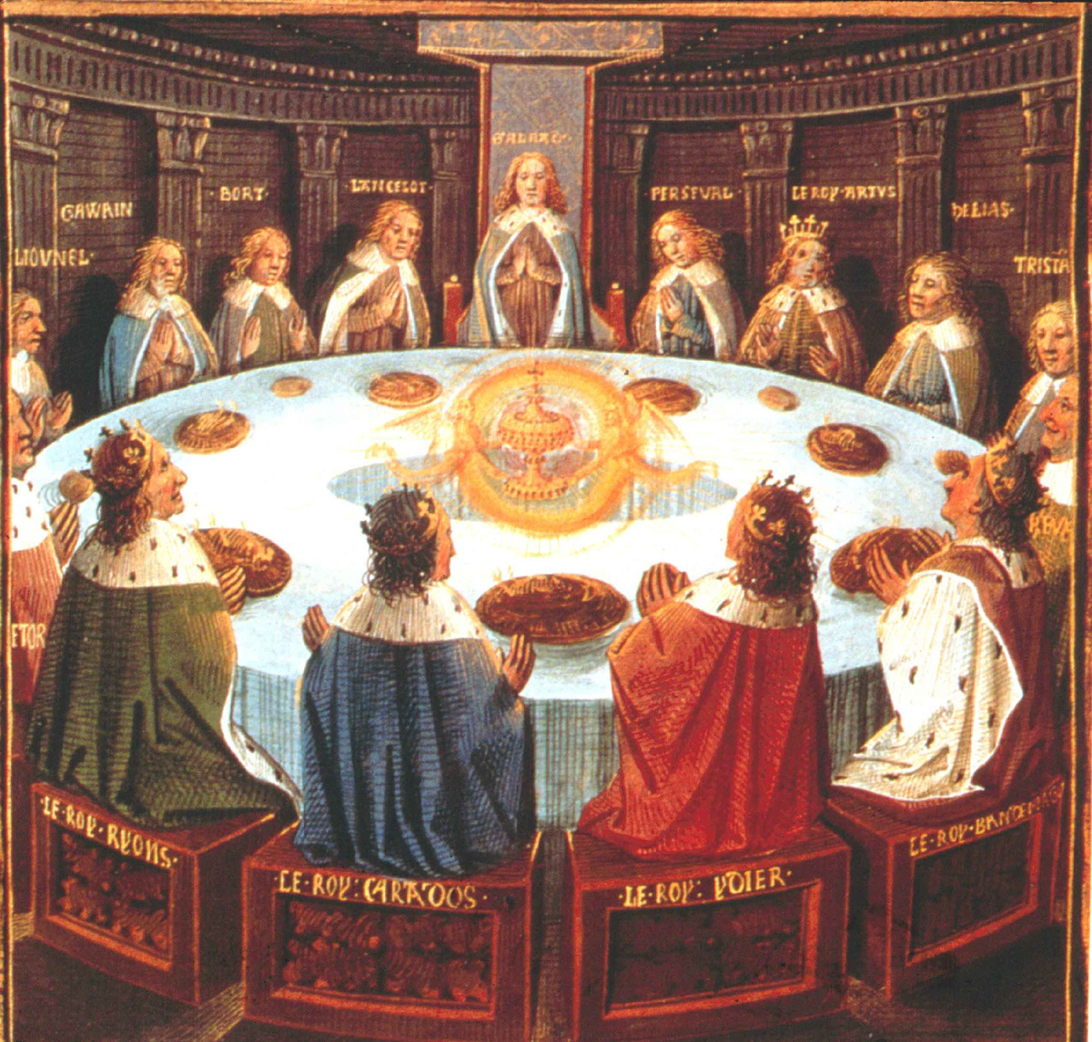 12 рыцарей Святого Грааля и Король Артур — итого 13.