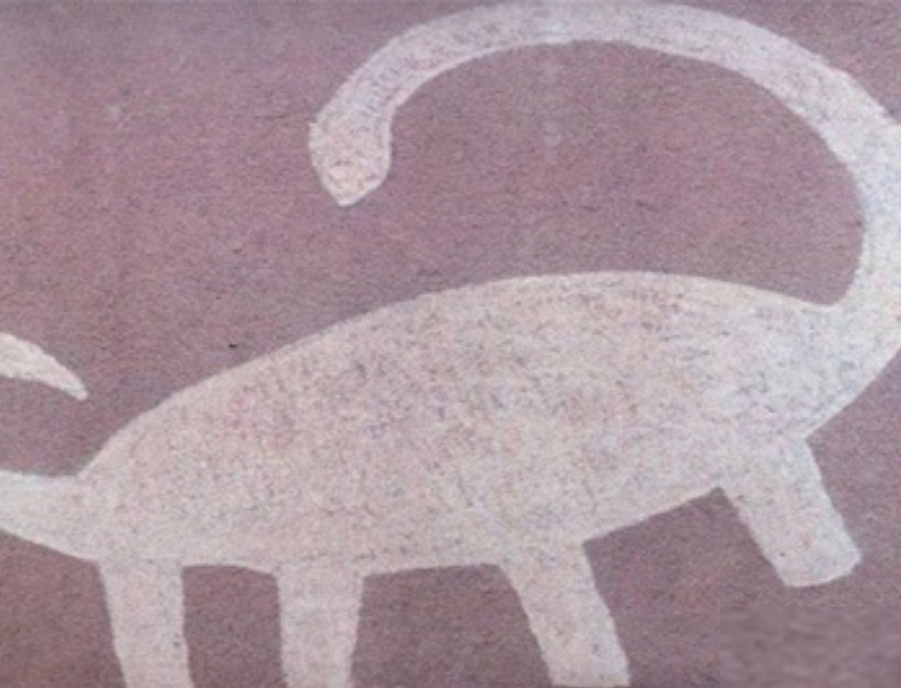 Ещё один рисунок на скале в штате Юта. (Фото: sun9-51.userapi.com).