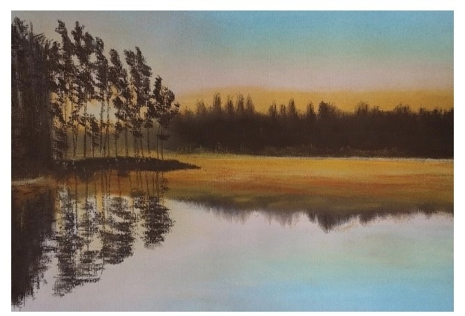 Картина художницы Марины Сатиной 