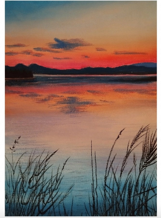 Картина художницы Марины Сатиной 