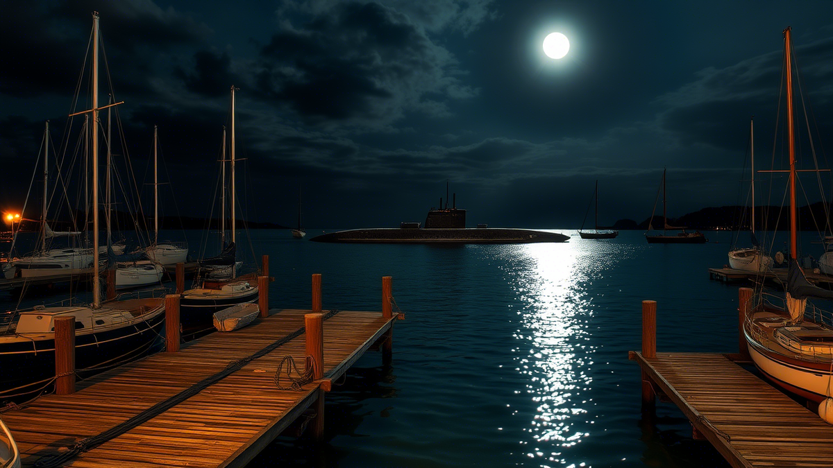 Ночная бухта