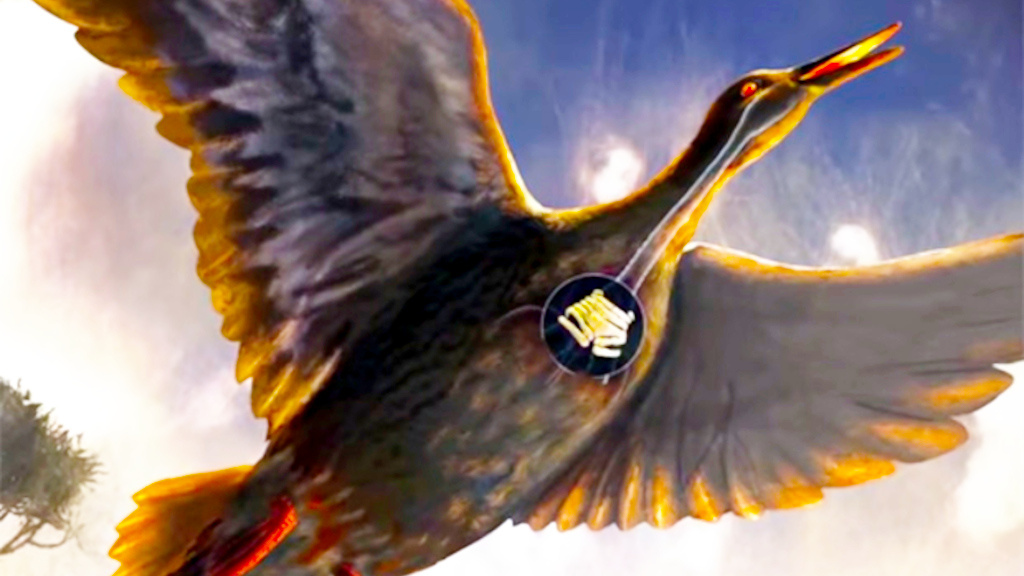 Вегавис — первая пти2ца с настоящим голосовым аппаратом.