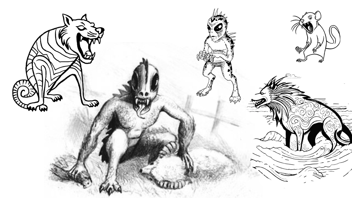 Образы чупакабоы