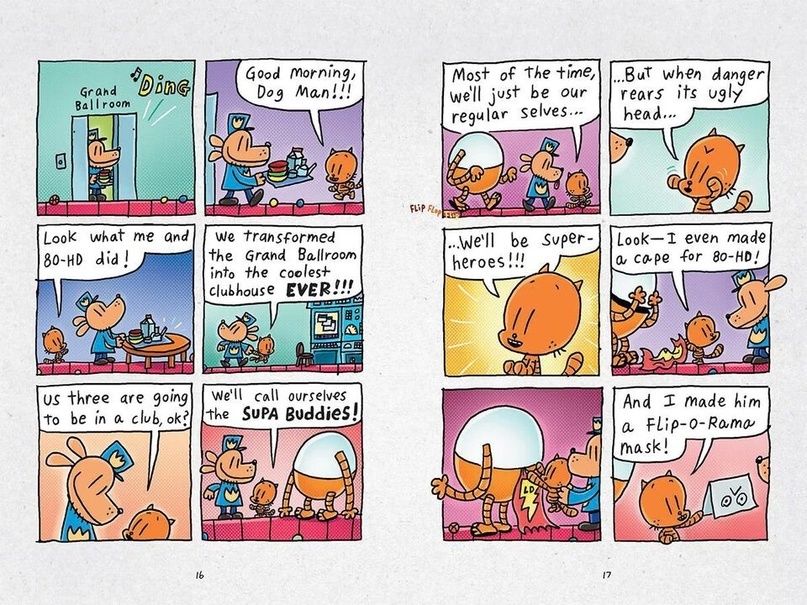 Пример одного из комиксов